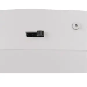 Trio Lighting Plafonnier LED Keaton, gris clair, Ø 40 cm, métal, CCT pas cher
