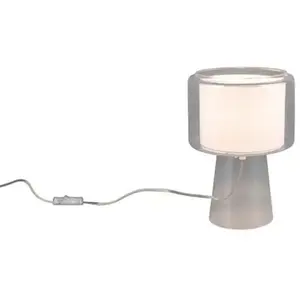 Lampe design en verre transparent pas cher