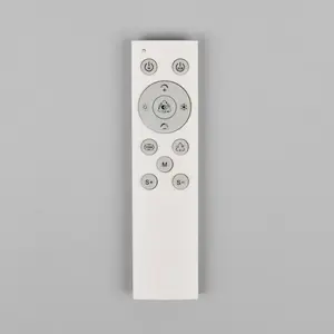 Reality Leuchten Plafonnier LED Vono, noir/transparent, Ø 40 cm, CCT, ... pas cher