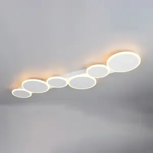Trio Lampe De Plafond Ovela Blanc - 636910631 pas cher