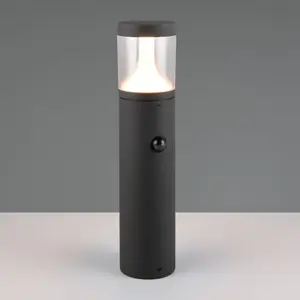 Lampe De Jardin Tagus Anthracite 50 Cm Avec Capteur - 538569142