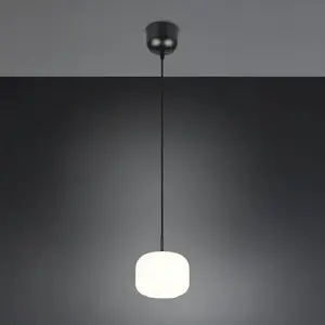 Reality Leuchten Suspension Signe, Ø 15 cm, blanc, verre, E14Vendu parluminaire