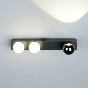 Trio Lampe Murale Arpino Noir 30 Cm - 238270332 pas cher