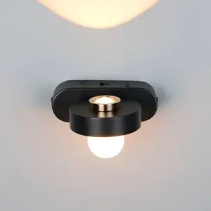 Trio Lampe Murale Arpino Noir 15 Cm - 238270132 pas cher