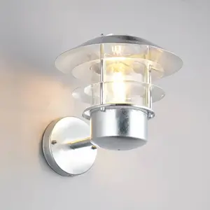 Lampe Murale Montée Ruvuma Gris Zinc - 262060186