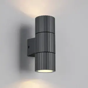 Comparateur de prix : Trio Lighting Applique d'extérieur Parana, anthracite, hauteur 16 cm, ...