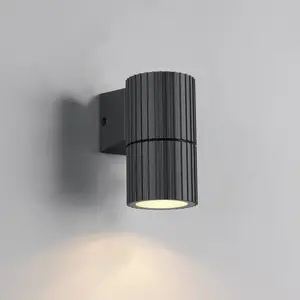 Comparateur de prix : Trio Lighting Applique d'extérieur Parana, anthracite, hauteur 11 cm, ...