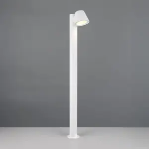 Trio Lampe De Jardin 100cm Beni Blanc - 460360131 pas cher