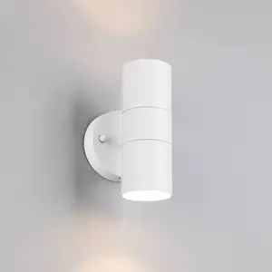 Trio Lighting Applique d'extérieur Turia, blanc mat, hauteur 16 cm, mé...Vendu parluminaire