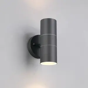 Trio Lighting Applique d'extérieur Turia, anthracite, hauteur 16 cm, m... pas cher