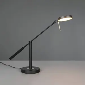 Trio Lampe De Bureau Monza Noir - 523310932 pas cher