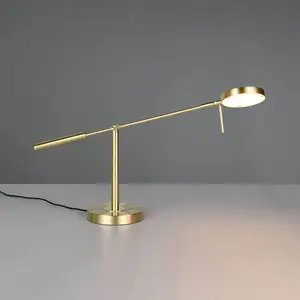 Trio Lampe De Bureau Monza Cuivres - 523310908 pas cher