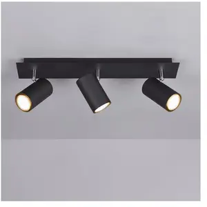 Plafonnier Salle De Bain En Métal Gris Lindby - Mr Scandinave