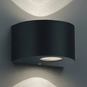 Comparateur de prix : Reality Leuchten Applique D'extérieur Led Rosario Ronde, Noire
