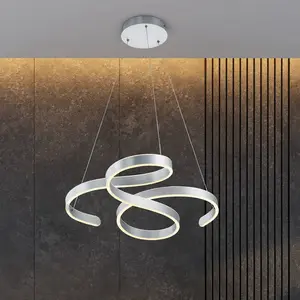 Comparateur de prix : Trio Lighting Suspension LED Francis, aluminium brossé