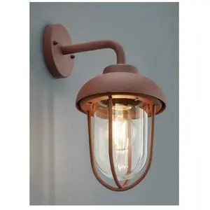 Comparateur de prix : Applique murale extérieure rouille culot E27 - Trio - Duero