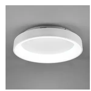 Comparateur de prix : Trio Leuchten Semi Plafonnier LED Moderne 48W Blanc Mat 2700-6000K Télécommande