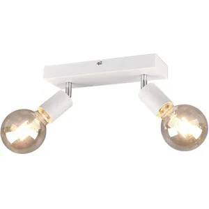 Reality Leuchten Trio - Spot 2xE27 Vannes Blanc L26 cm Lighting