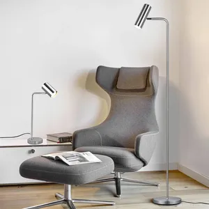 Comparateur de prix : Trio Lighting Lampe à poser Marley, nickel, hauteur 45 cm, métal