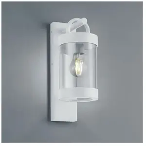 Comparateur de prix : Luminaires de jardin, Applique d'exterieur Sambesi Blanc en Metal Trio