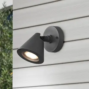 Comparateur de prix : Trio Lighting Applique d'extérieur Kaveri en alu, anthracite