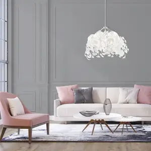 Trio Lighting Reality Leavy Plafonnier Suspendu Moderne Leavy Chrome pas cher