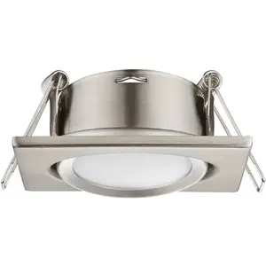 Trio Lighting Spot encastré LED Rila inclinable, nickel matVendu parrakuten