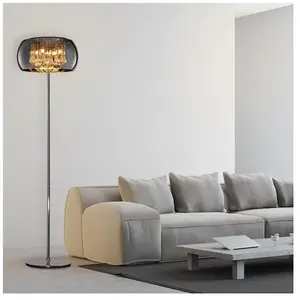 Comparateur de prix : Lampadaire - Trio - Vapore - 4 lumières - Verre chromé - Interrupteur au pied