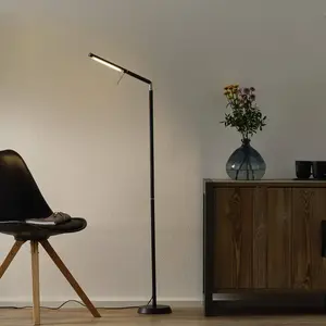 Comparateur de prix : Lampadaire led filigran noir capteur tactile h162 cm trio lighting