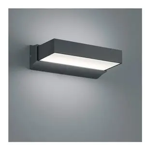 Comparateur de prix : Applique extérieure LED Trio Cuando - Gris anthracite - Fonte d'aluminium