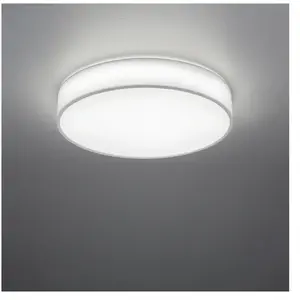 TRIO Leuchten Lugano Plafonnier LED avec télécommande, 621914001,Vendu parreuter