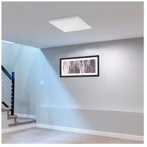TRIO Leuchten Titus Plafonnier, LED avec télécommande, 676617531, pas cher