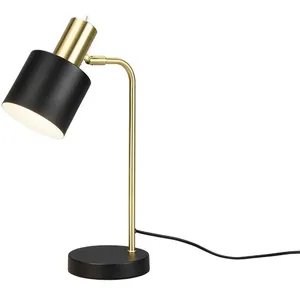 Trio Lighting Reality Adam Adam Modern Lampe De Bureau Noir, Doré pas cher