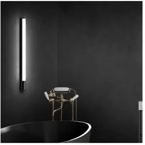 Comparateur de prix : Trio - Miroir Mural Salle De Bain Piera Led 21w IP44 Bord Noir Lighting