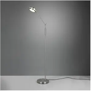 Comparateur de prix : Trio Lighting Lampe sur pied LED Franklin, variateur, nickel