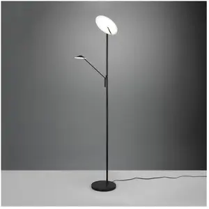 Comparateur de prix : TRIO Leuchten Brantford Lampadaire à éclairage indirect, LED, 425610232,