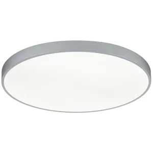 Comparateur de prix : Trio Lighting Plafonnier LED Waco, CCT, Ø 75 cm, titane