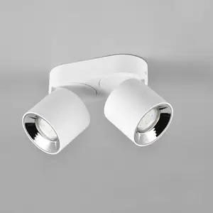Comparateur de prix : Trio Lighting Spot pour plafond Guayana GU10 à 2 lampes blanc