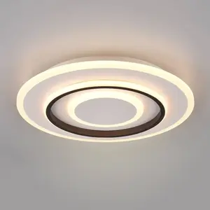 Comparateur de prix : Reality Leuchten Plafonnier LED Jora rond Télécommande, Ø 41 cm