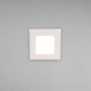Comparateur de prix : Trio Lighting Lampe encastrée LED Nimbus IP44 8,5x8,5 830 blanc