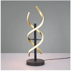 Comparateur de prix : Trio sequence lampe de table led moderne 20,5w laiton mat 2300-3000-4000k