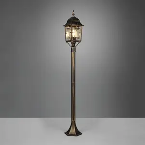 TRIO VOLTURNO - Paalverlichting - Antieke roest - excl. 1x E27 4W - Bu... pas cher