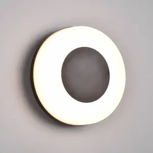 Comparateur de prix : Reality Leuchten Applique d'extérieur LED Morena, noire, IP54, CCT, plastique