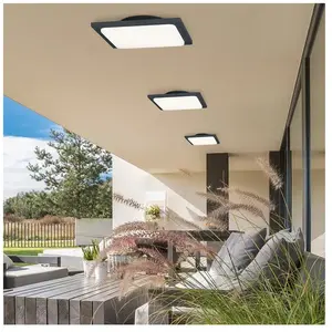 Plafonnier de jardin moderne métal Trave 16W Trio Lighting pas cher