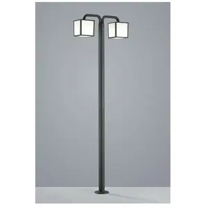 Comparateur de prix : TRIO Lampadaires d'extérieur modernes à 2 lumières Anthracite 3000K IP54