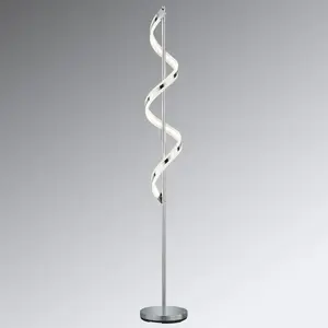 Sydney lampadaire led moderne 20w chrome ø25 cm trio lighting