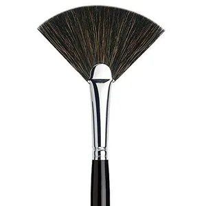 DA VINCI Pinceau Highlighter Pinceau Éventail Poils Naturels 1 unité pas cher