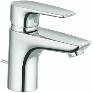 Pure&Solid - Mitigeur de lavabo avec vidage, chrome 343820575 - Kludi pas cher