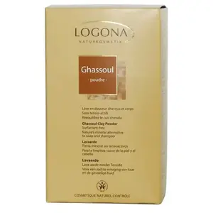 Logona - 1012po1 - Ghassoul - Soin et Beauté du Cheveu - Poudre - 1000 g pas cher