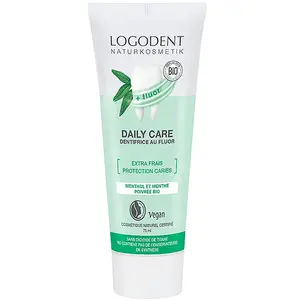 Logona Dentifrice soin quotidien extra frais au fluor 75ml pas cher